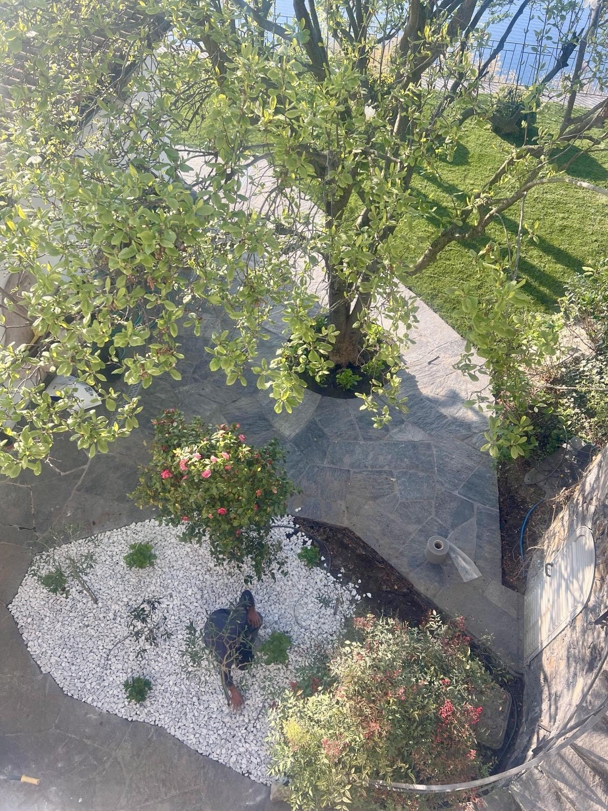 Pavimento esterno e area verde — Pavimentazioni, opera Nikola Giardini e Figli in Ticino